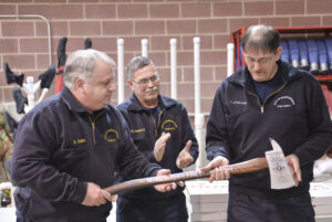 MFD bids bittersweet farewell to firefighter